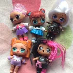 LOL Dolls - lot of 5